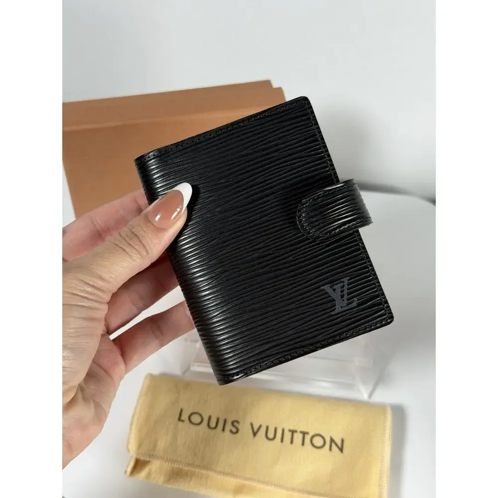 LOUIS VUITTON card case / notebook- Address Book cover 0030